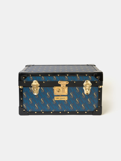 The Treasure Trunk - Shiz Blue with 'S' Repeat Print