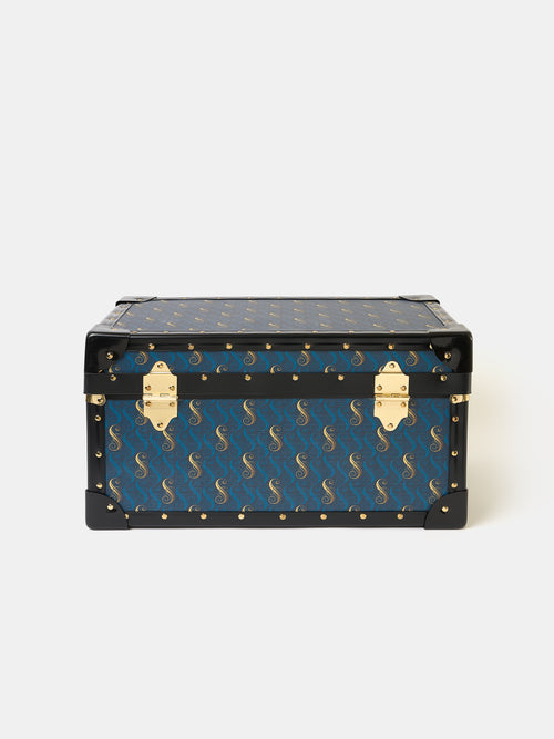 The Treasure Trunk - Shiz Blue with 'S' Repeat Print