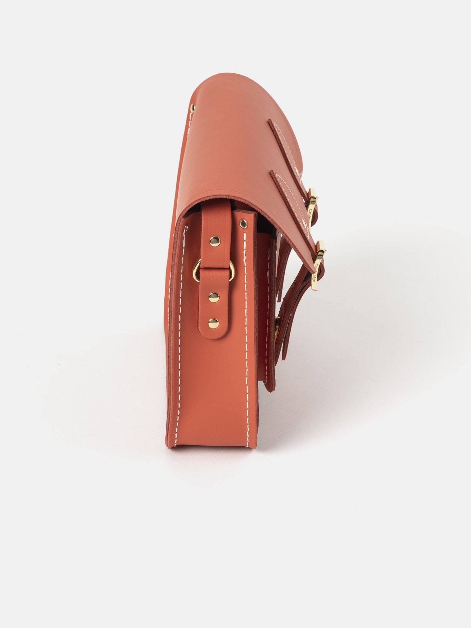 The 11 Inch Satchel - Burning Ember Matte with Contrast Stitch - The Cambridge Satchel Company UK Store